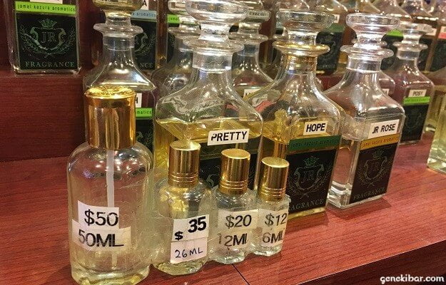 ジャマルカズラアロマティクスの香水の値段