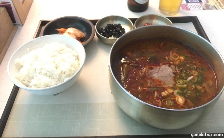 仁川空港で食べた食事