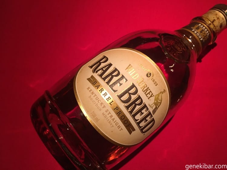 ワイルドターキー・レアブリードのボトル