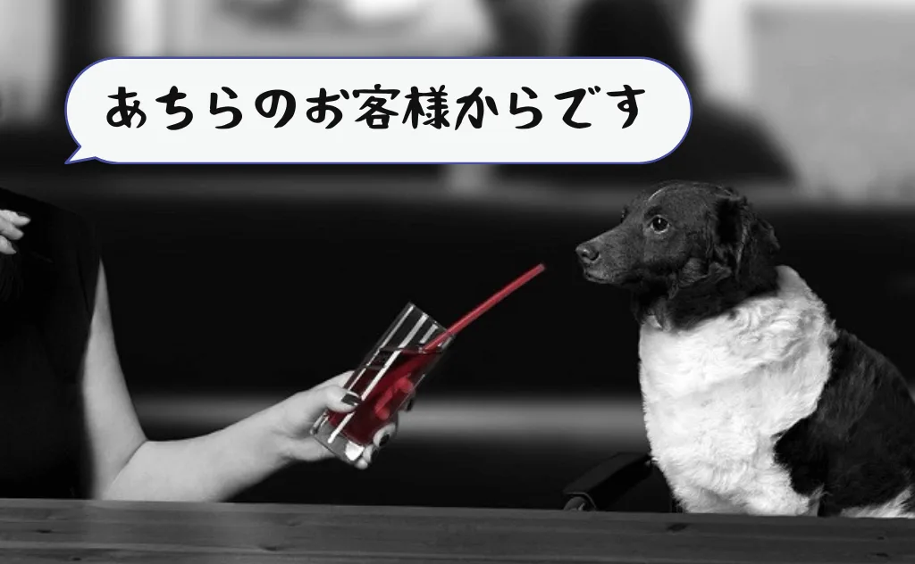 バーで「あちらのお客様からです」は存在するのか？【結論：基本的にはナシ】